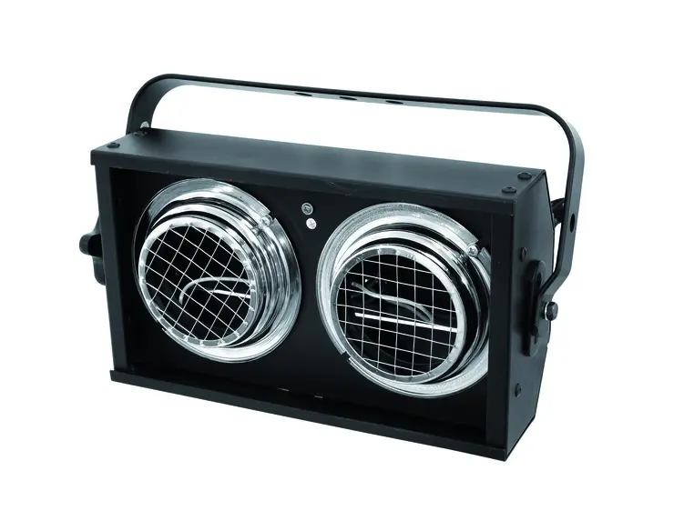EUROLITE Audience Blinder,2xPAR-36,blk, DMX,1-Ch 